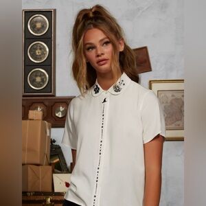 Harry Potter Hot Topic Blouse Size Medium NWT